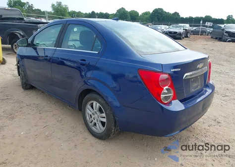 2013 Chevrolet Sonic Lt Auto from USA, damaged, VIN 1G1JC5SH9D4244264